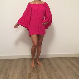 Pink dress/beach cover up